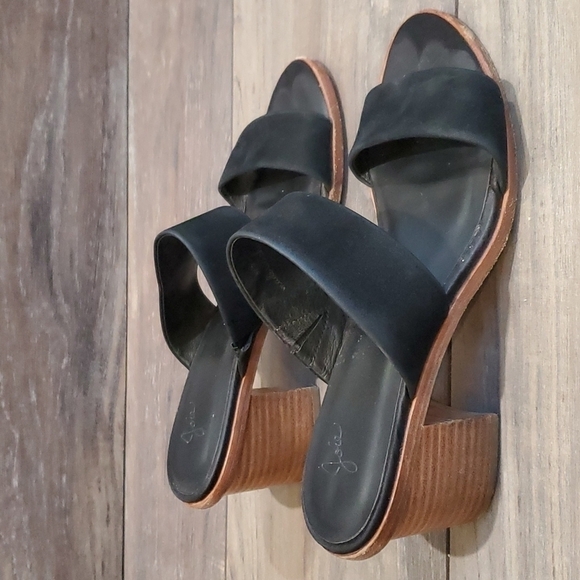 Joie Womens Banner Nubuck Mule leather sandals shoes sz 6 - Picture 3 of 14